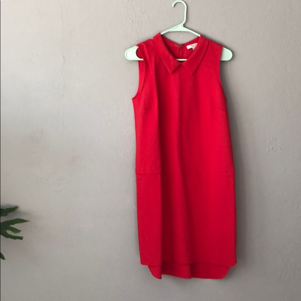Madewell Red sleeveless dress